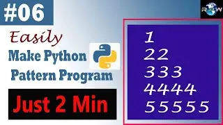 python pattern part 6