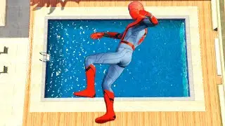 GTA 5 Spiderman Ragdoll Fails – Epic Jumps & Funny Moments Ep 15