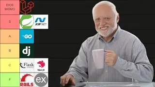 Tier List de Frameworks Backend: El Más Basado🔥👨‍💻