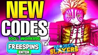 *SEP* ALL WORKING PROJECT SLAYERS CODES - REDEEM CODES PROJECT SLAYERS 2022