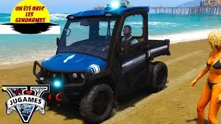 PATROUILLE SUR LA PLAGE AVEC CE NOUVEAU VEHICULE [GTA 5 LSPDFR]