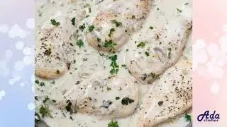 ★ЭТОТ ВКУС НЕПЕРЕДАВАЕМ!★ Филе индейки в сметанном соусе ★ (Рецепт, пошаговый, как приготовить, в