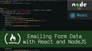 Emailing Form Data with React and NodeJS (P2D28) - Live Coding with Jesse