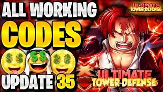 🔥*NEW* ALL WORKING UPDATE 35 CODES FOR ULTIMATE TOWER DEFENSE! ROBLOX ULTIMATE TOWER DEFENSE CODES