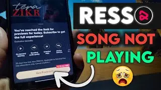 resso song not playing playing fix 100% | resso song not playing, resso unstable problem fix
