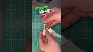 Airliner assembly process Airbus A321 #scalemodelbuilding #modelaircraft #scalemodel #aircraft