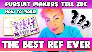 make the BEST fursona ref sheet! fursuit makers BEG YOU: don't make these mistakes! 