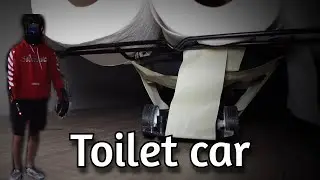 I built a toilet paper car