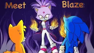 Sonic meets Blaze the cat | Comic dub [OLD AND CRINGE]