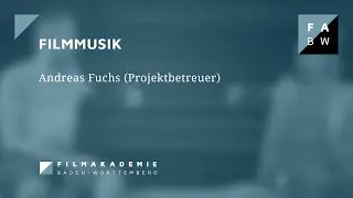 Filmmusik - Gespräch mit Andreas Fuchs (Projektbetreuer)