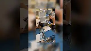 Создание картины в технике жидкий акрил. Эксперимент с огоньком