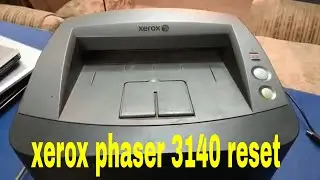 xerox phaser 3140 reset