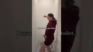 Boys going to the toilet like.. 