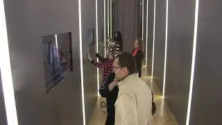 Virtual Architecture Museum corridor of Time