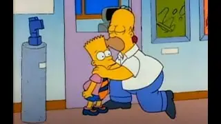 The Simpsons| S1-Ep1| Homer shows Love & Bart's Confession