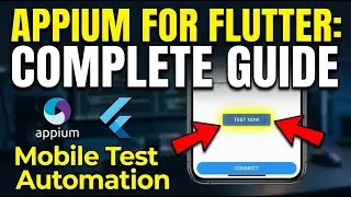 How to install Appium for mobile test automation with Flutter - Complete Guide
