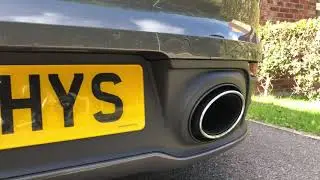 2020 Porsche 911 (992) Carrera S Cabriolet - Agate Grey Rear design features and Sport Exhaust