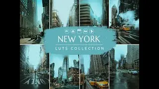 New York Video LUTs | Influencer LUTs | Cinematic LUT | Video Presets | VN LUT | Video LUT