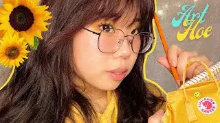 ASMR 2018 Art Hoe Draws you + Measures you🌻 (lofi)