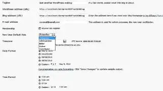 WordPress Tutorial  -14 -  Settings   General