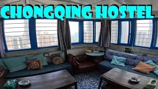 🇨🇳 Chongqing Hostel: Rooftop views from 弱水咖啡国际青旅 Only Cafe and Backpacker