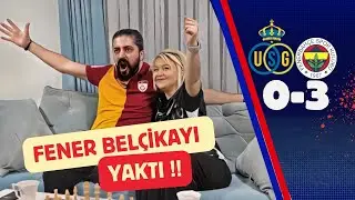 1 ÇİFT TARAFTAR UNİON SG 0-3 FENERBAHÇE MAÇINA TEPKİ.!!