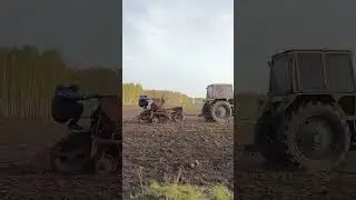 ЮМЗ-6 завершаем посев пшеницы