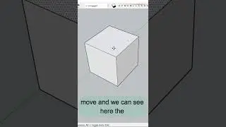 Moving the surface in SketchUp | SKETCHUP COURSE