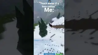 Touch water if you love roblox ❤️#roblox #shorts