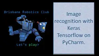 Image recognition using Keras Tensorflow on PyCharm.