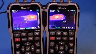 TOOLTOP TH202 Oscilloscope/DMM/Thermal Camera/Signal Generator Review/Teardown, Compared to TH201