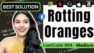 Rotting Oranges - LeetCode 994 - Python 