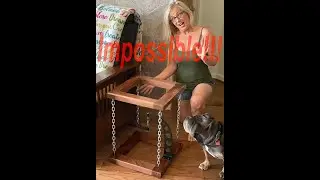 Impossible floating DIY walnut and steel tensegrity table build part 5