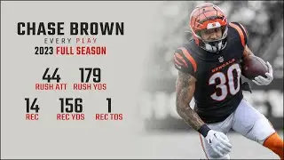 Chase Brown Full Season Replay: Every Run, Target, and Catch in the 2023 NFL Season