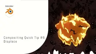 Blender Tutorial | Compositing Quick Tip #6: Displace
