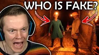 Can You Spot Who is Real and Who is the Ghost? - Forewarned w/ CJ and Psycho