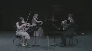J.Brahms. Horn -Trio Es Dur, op. 40, ZHdK Zürcher Hochschule der Künste