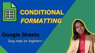 Conditional formatting : Google Sheets