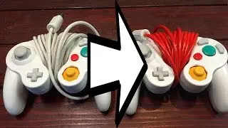 How to: Paint your Gamecube Controller Cable