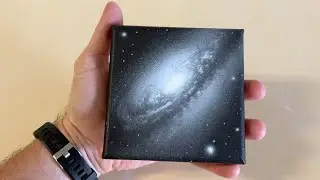 Galaxy Airbrush Painting | Acrylic on Canvas
