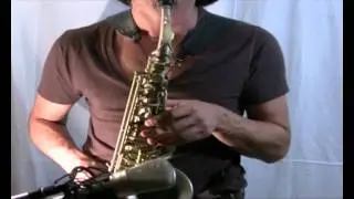 Saxofón Alto Sound PRO Custom tocado por Charley Rose