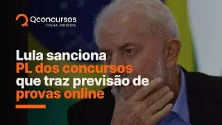 Concursos Federais: com previsão de prova online, Lula sanciona PL dos concursos | Notícias #aovivo