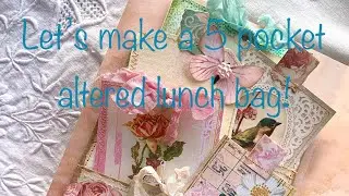 Lets make a 5 pocket altered lunch bag!