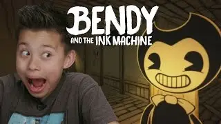 BENDY AND THE INK MACHINE!!! Scary Video Game!