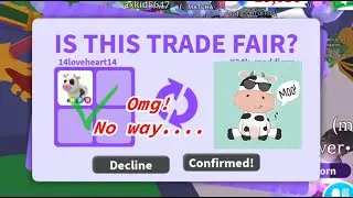 SUPER BIG OVERPAY 😱🤯 FOR A NEON COW ONLY! 🐄😍🤩 *UNBELIEVABLE WIN* Adopt Me - Roblox