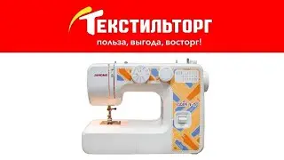 Обзор и заправка швейной машины Janome Escape V-15