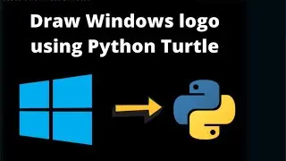 How to Draw Windows Logo with Python 