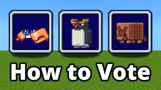 Minecraft Mob Vote 2023 - How to Vote in Minecraft Bedrock Edition!