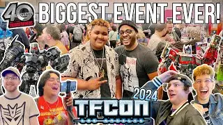 TRANSFORMERS MAYHEM at TFCON LA 2024! | DAY 1 WAS WILD! [Ft. ROTB Composer Jongnic Bontemps & Execs]