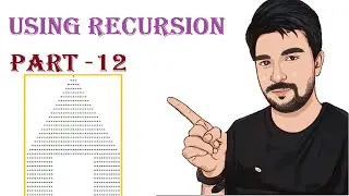 Draw Pattern Using Recursion Function CODE In JAVA  Part 12 | CodeWithNaval